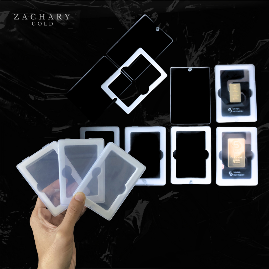 Jual ZACHARY GOLD Case Mika Kartu Logam Mulia Premium Transparan ...