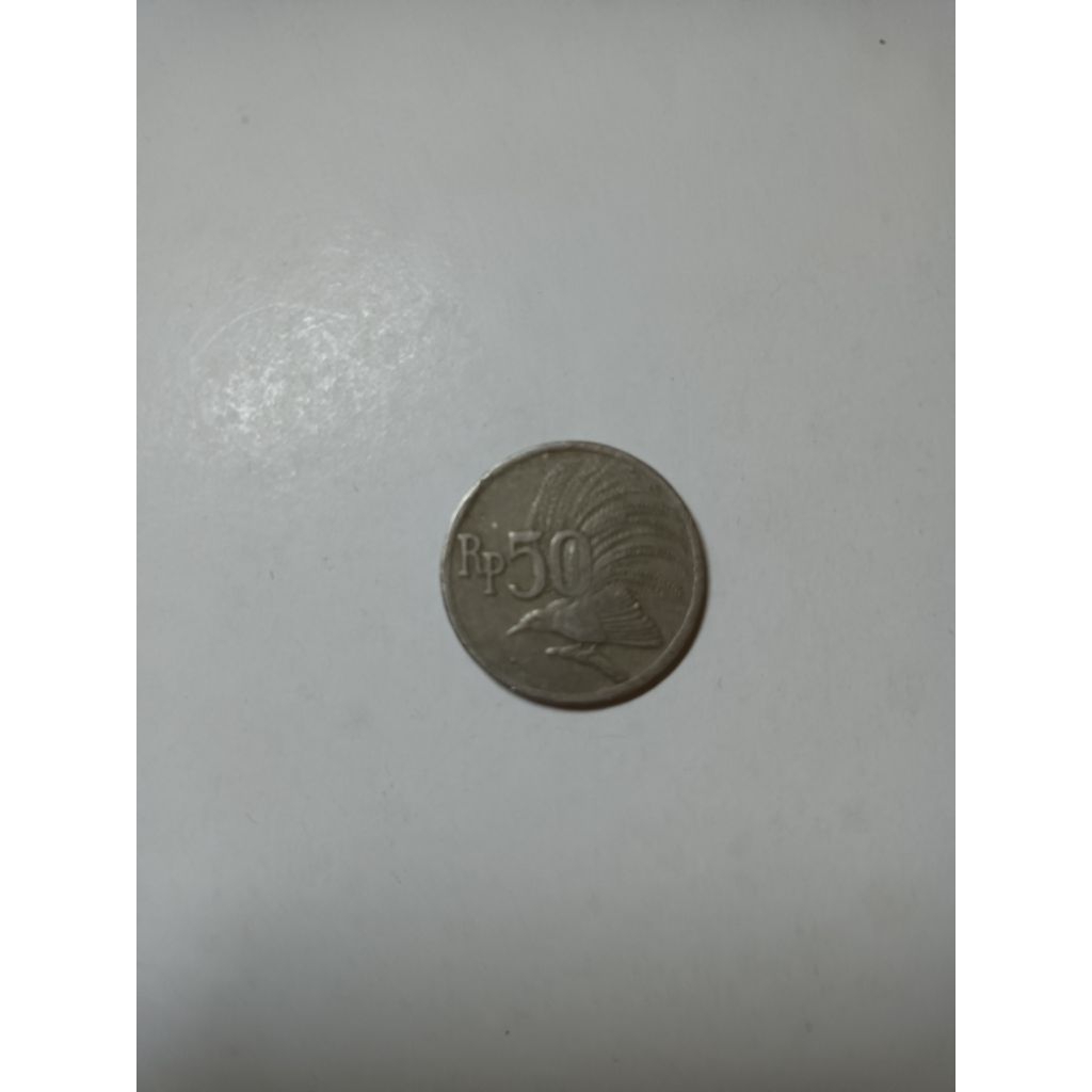 Jual Uang Koin Logam 50 Rupiah Burung Tahun 1971 | Shopee Indonesia