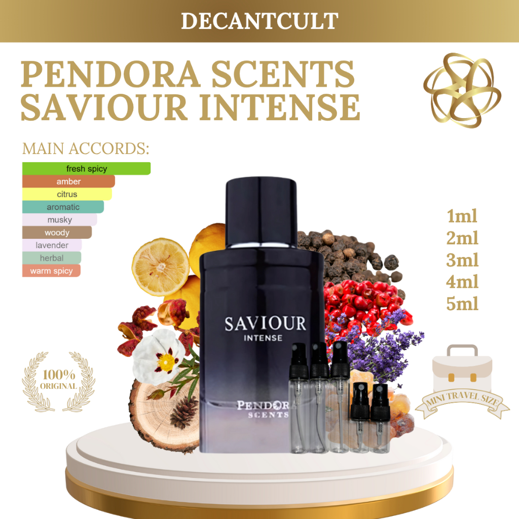 Jual DECANT Parfum Pendora Scents Saviour Intense EDP | Shopee Indonesia