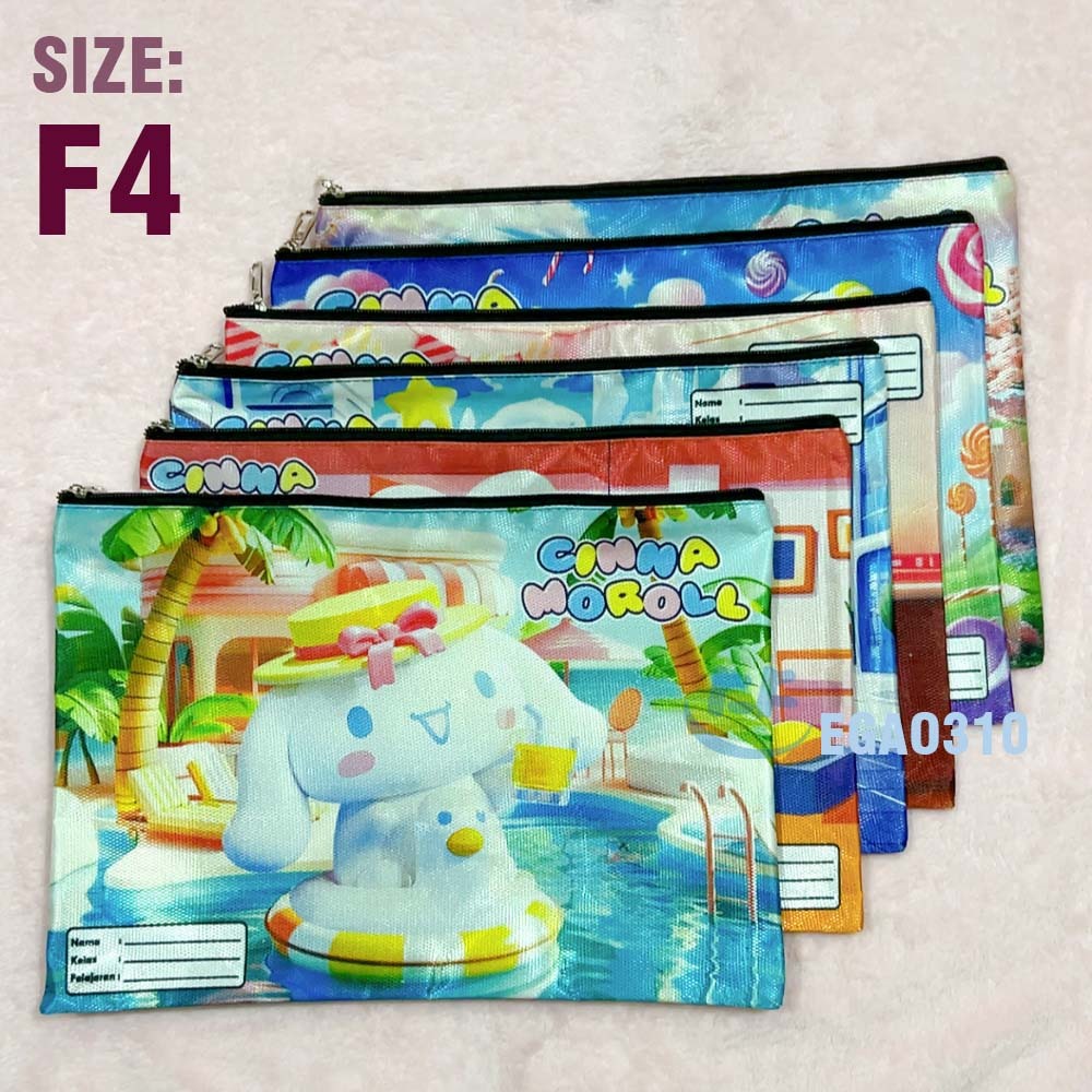 Jual Map Folder Dokumen F4 Kain- Cinnamoroll | Shopee Indonesia