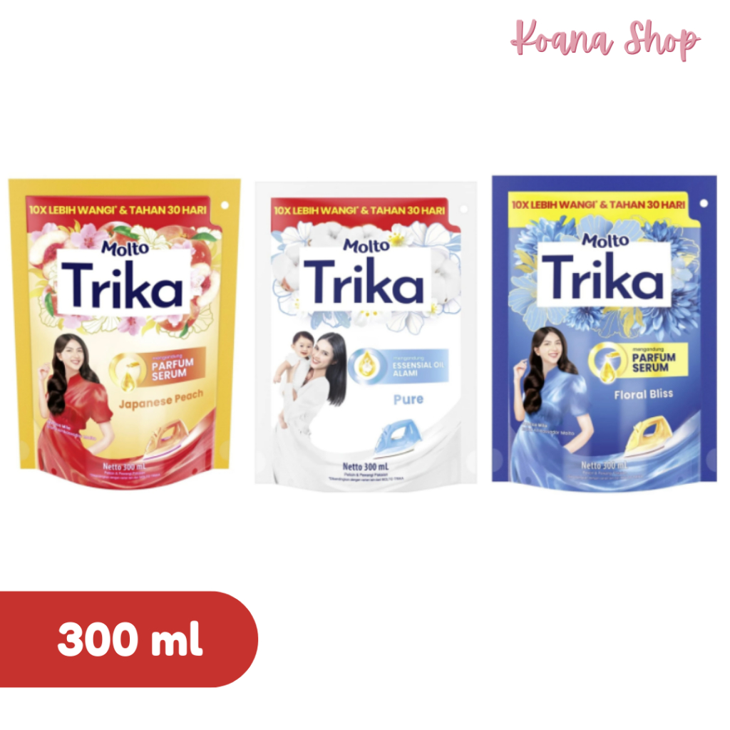 Jual Molto Trika Pewangi & Pewangi Pakaian 300 ml | Shopee Indonesia