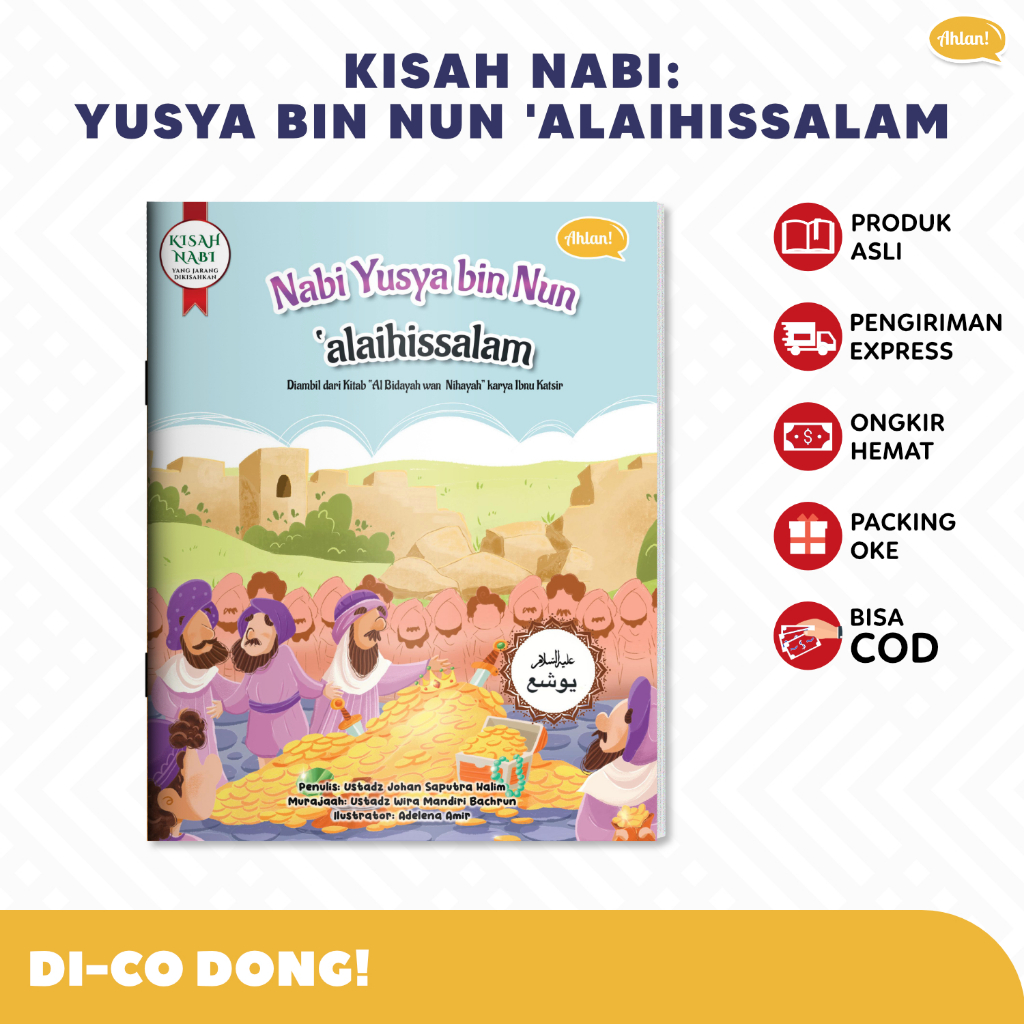 Jual Ahlanbooks - Nabi Yusya bin Nun ‘alaihissalam | Shopee Indonesia