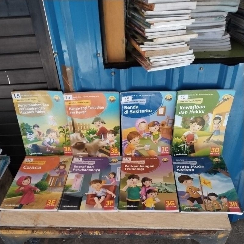 Jual Buku Teks Tematik Terpadu Kelas 3 SD / 3a, 3b, 3c, 3d, 3e, 3f, 3g ...