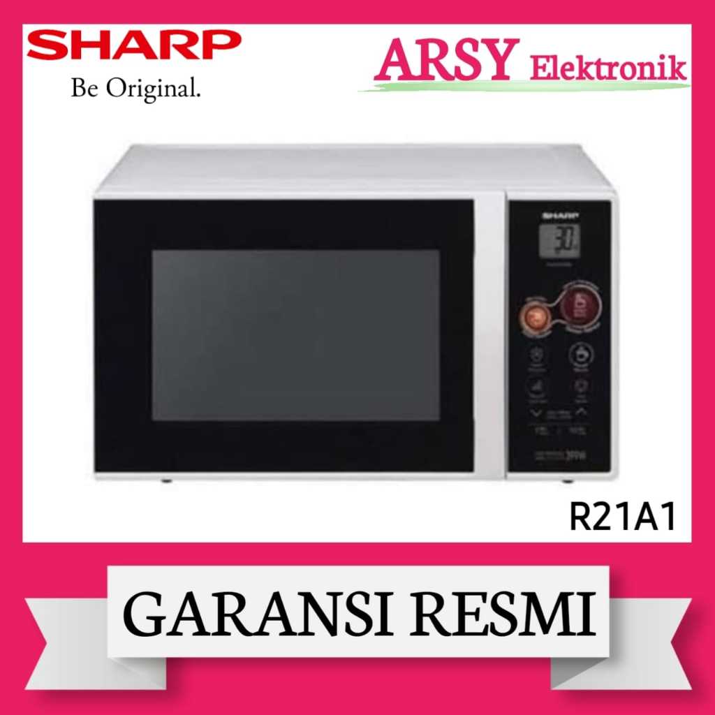 Jual MICROWAVE SHARP 22LITER R21A1/SHARP MICROWAVE 22LITER GARANSI ...
