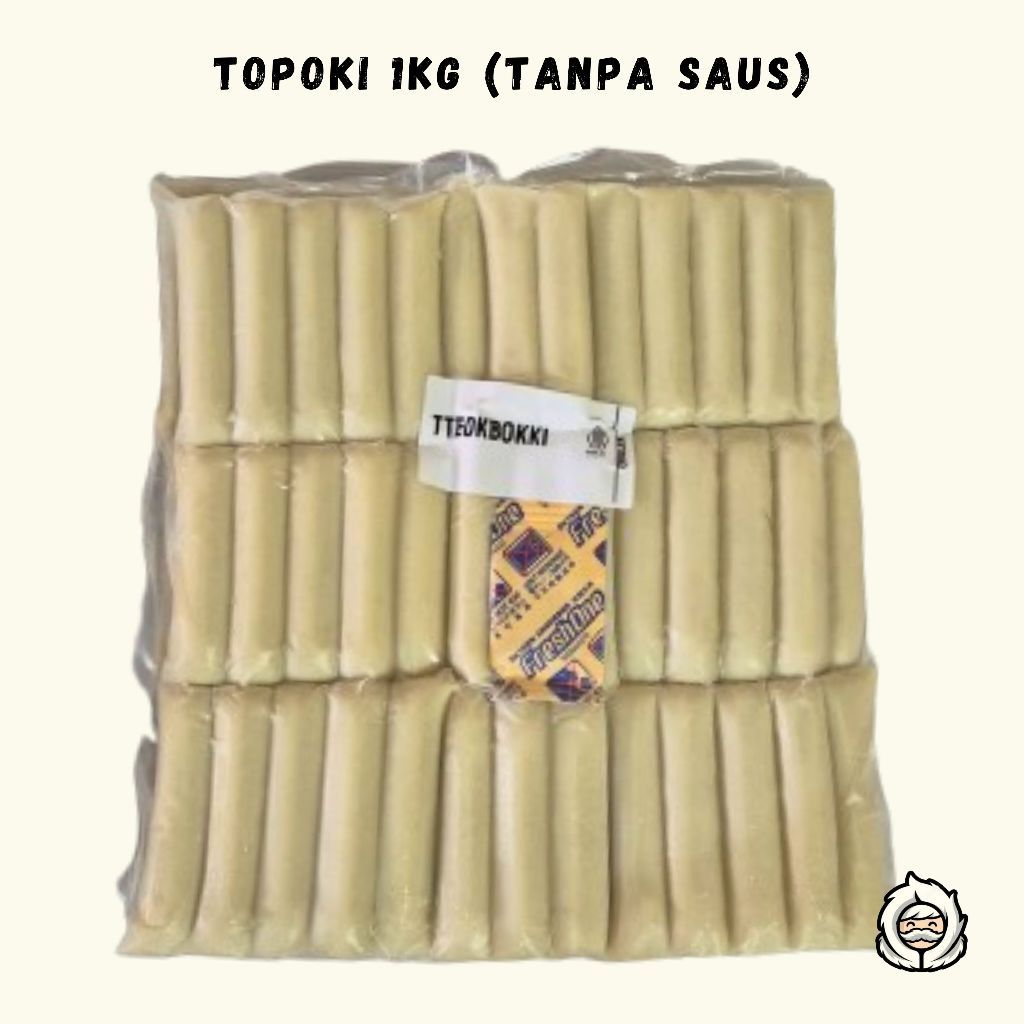 Jual Toppoki | Topokki | Tteokbokki | Topoki | Rice Cake | Kue Beras ...