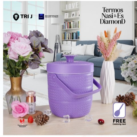 Jual termos nasi Rice bucket 6.5 / Rice ice bucket 6.5/tempat nasi / es ...