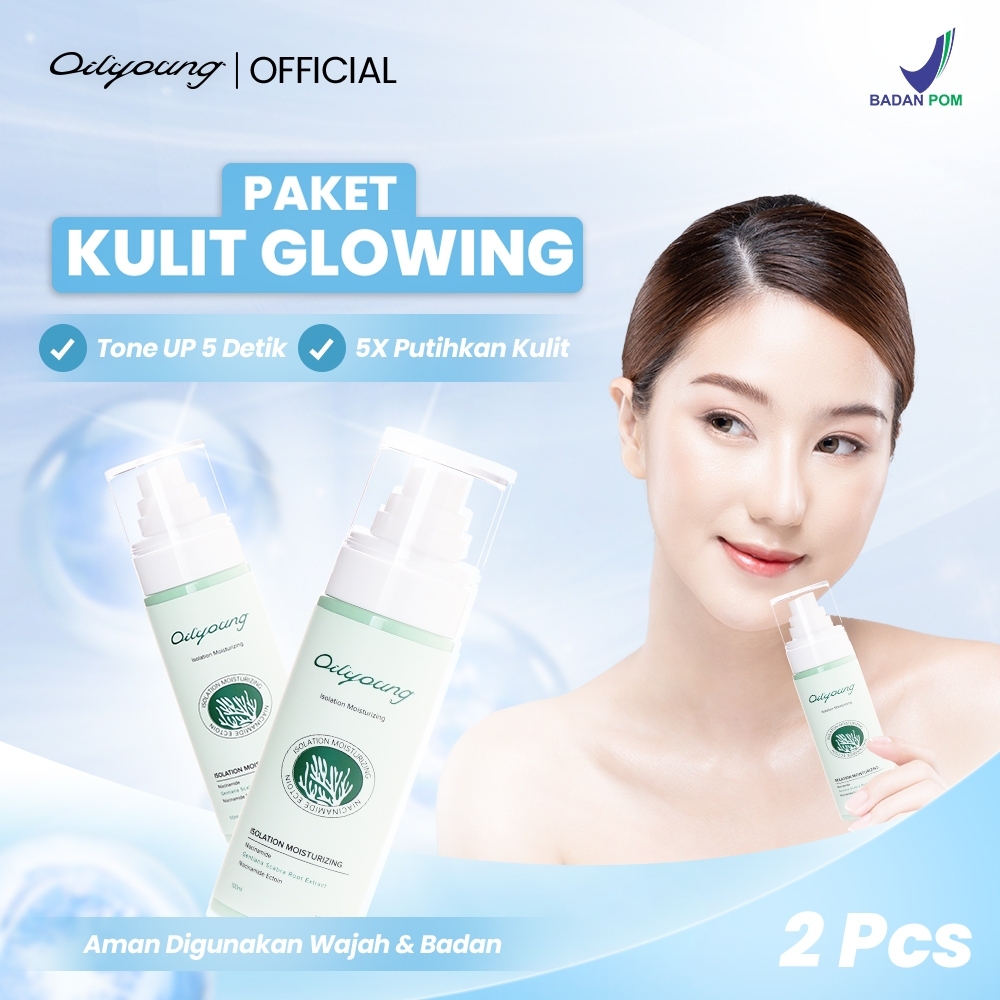 Jual OILYOUNG Pemutih Badan Instan Let It Glow Daily Shine Body Serum ...