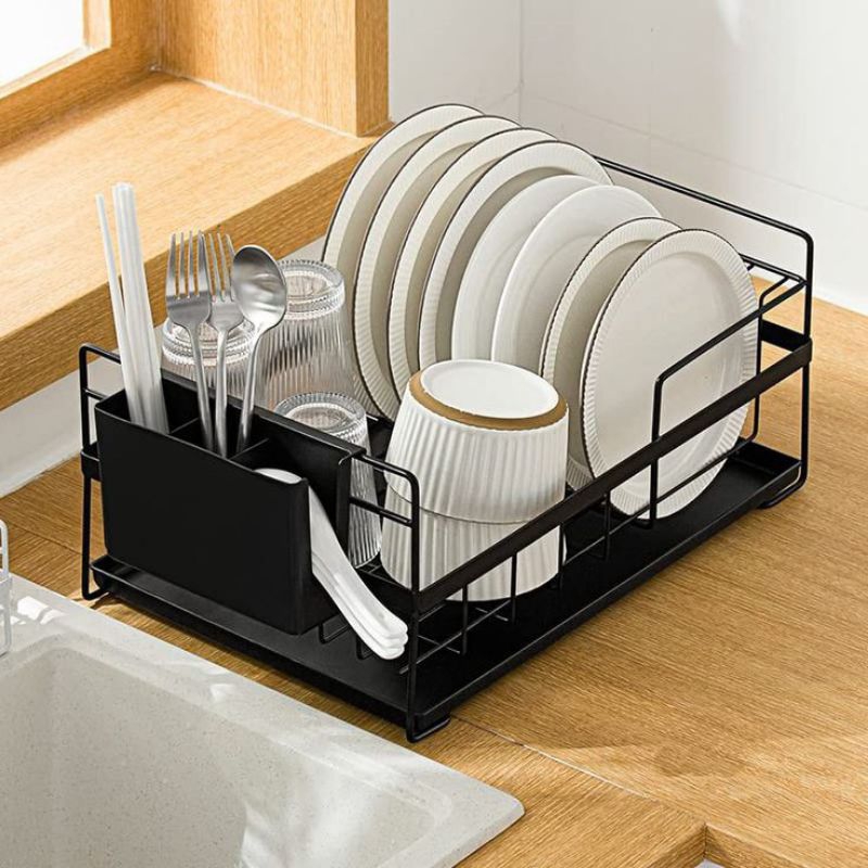 Jual Rak Piring Minimalis Nordic Style, Rak Peniris Piring Wastafel ...