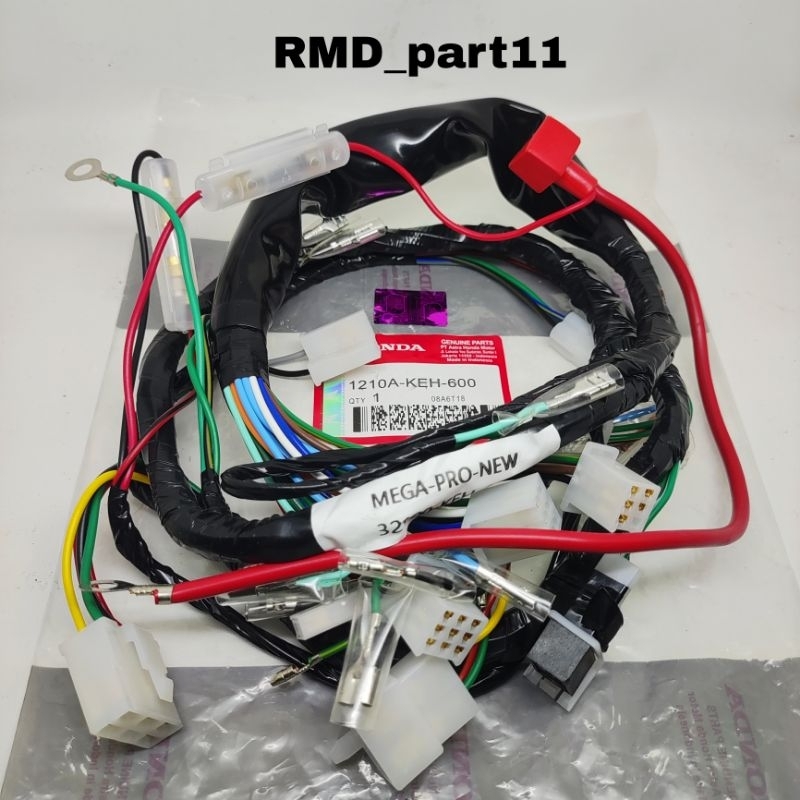 Jual KABEL BODY BODI SET HONDA MEGA PRO NEW/ MEGA PRO PRIMUS STARTER ...