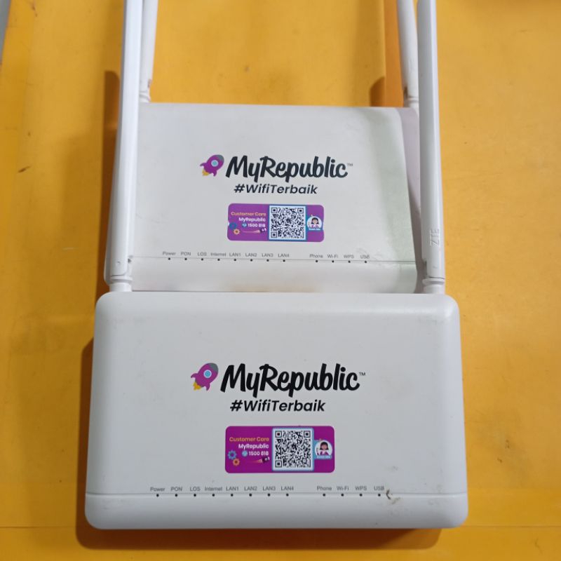 Jual MYREPUBLIK/ZTE F670L GPON ONT WIRELESS MODEM | Shopee Indonesia