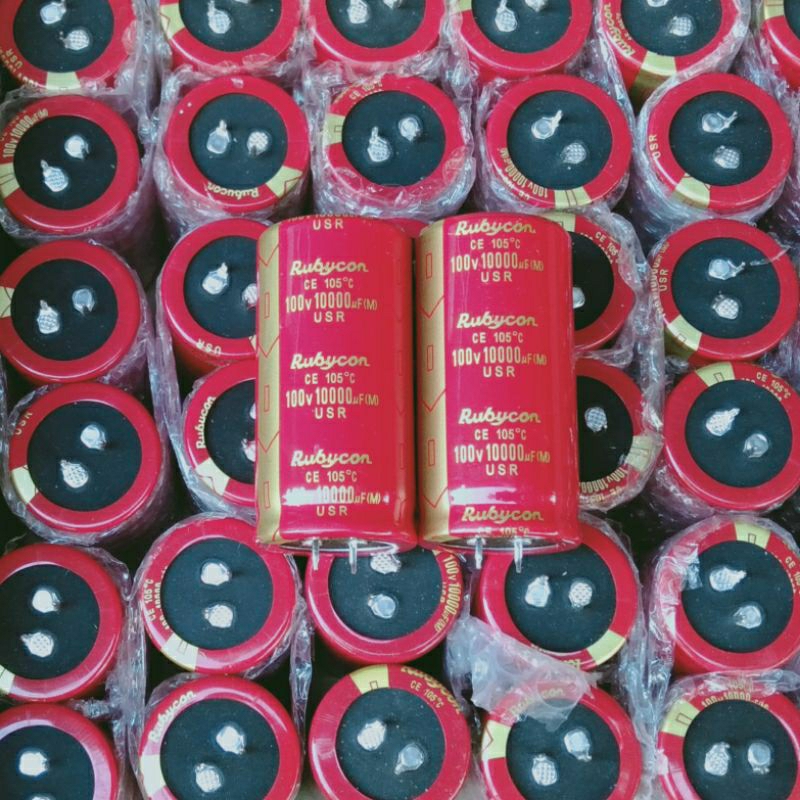 Jual elco 10000uf 100v rubycon usr original | Shopee Indonesia
