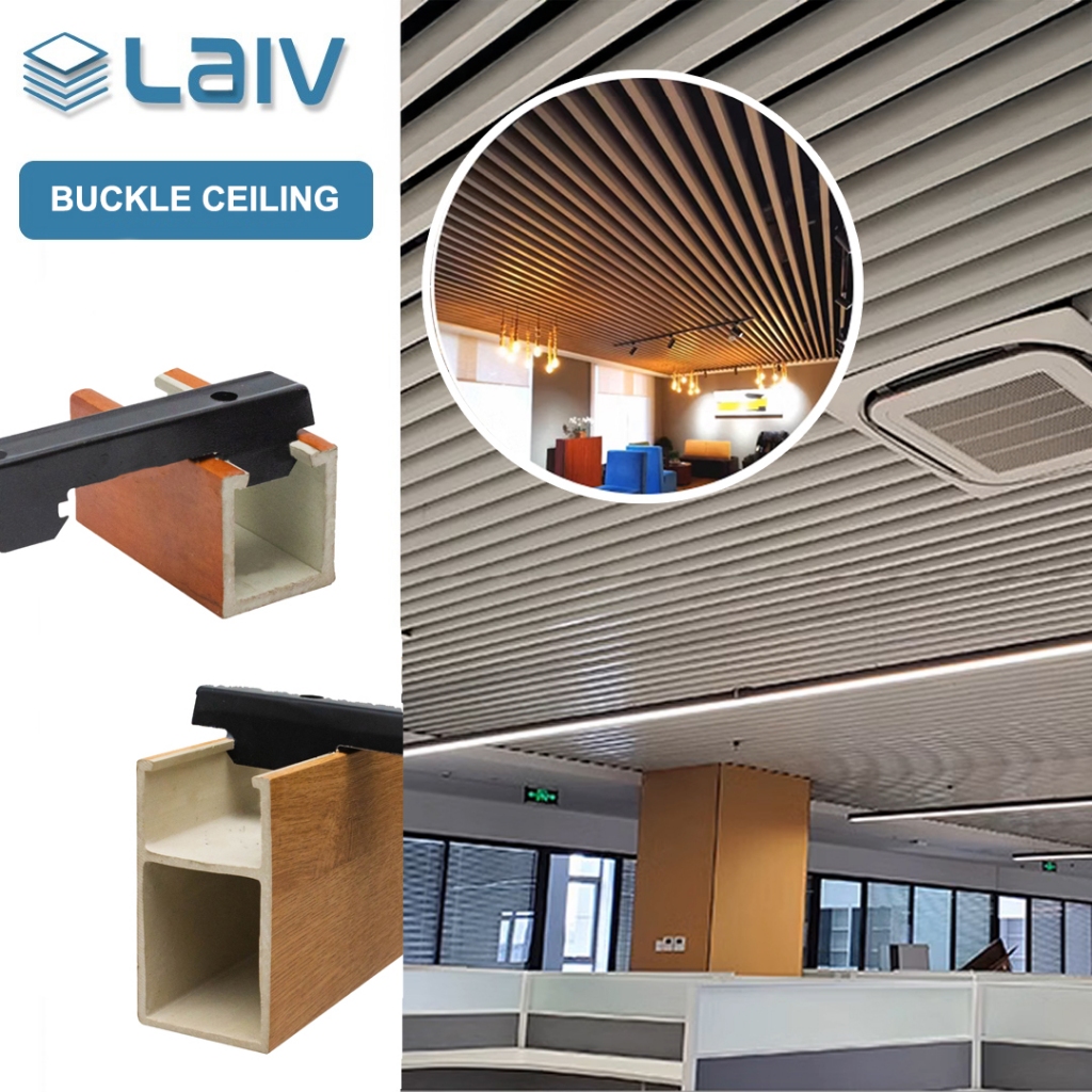 Jual LAIV Bracket Click On Hollow Buckle Ceiling Hollow Indoor Plafon ...