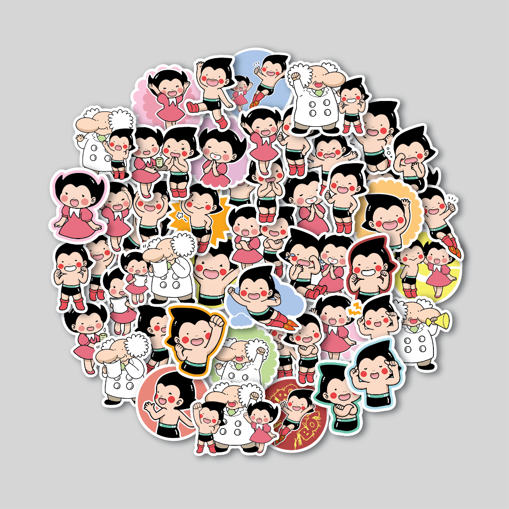 Jual STICKER PACK KAWAII ASTRO BOY | STICKER TUMBLER | STIKER LAPTOP ...