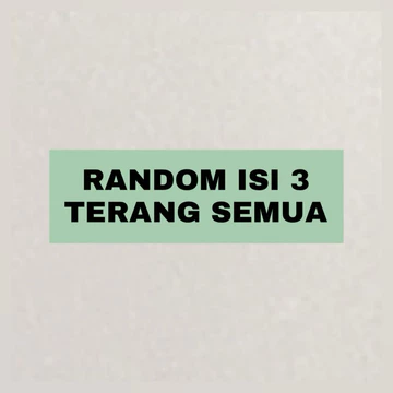 Paket 100Ribu Dapat 3 Celana Kulot Hommy Wanita
