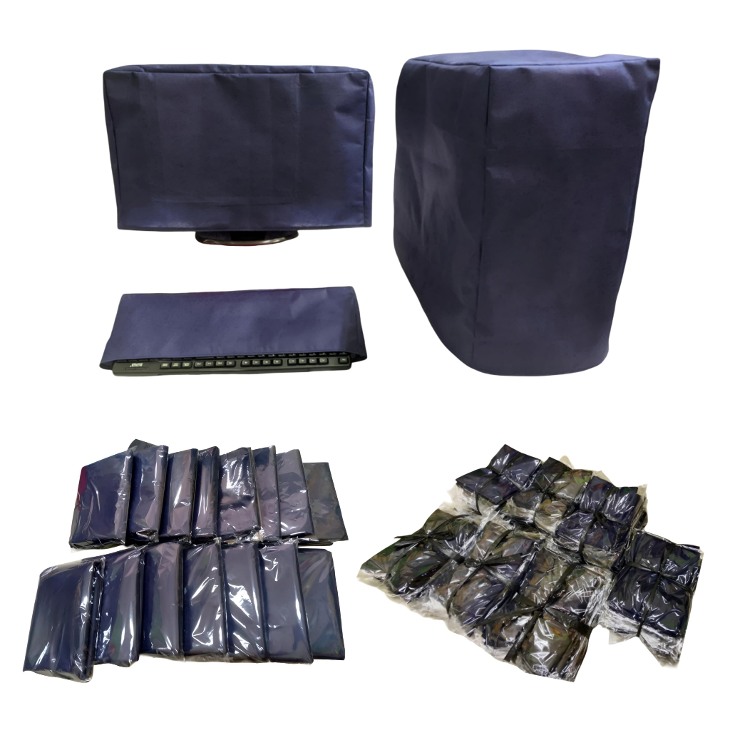 Jual [PRE ORDER] Cover Fullset Monitor CPU Keyboard Free Custom Ukuran ...