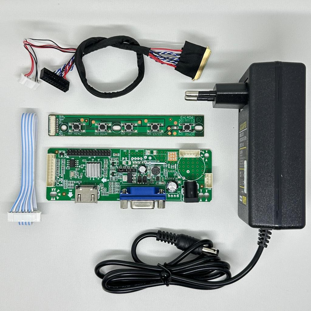 Jual Paket Modul Driver Controller Universal Mainboard Monitor HDMI VGA ...