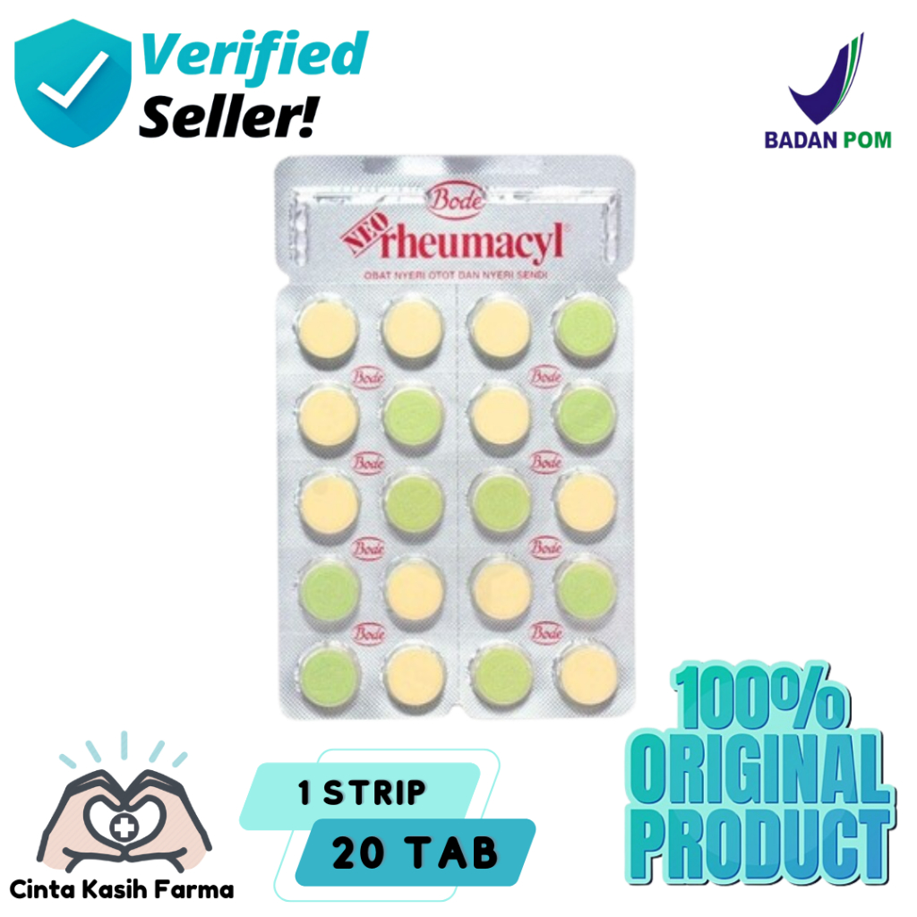 Jual Neo Rheumacyl 1 Strip 20 Tablet | Shopee Indonesia