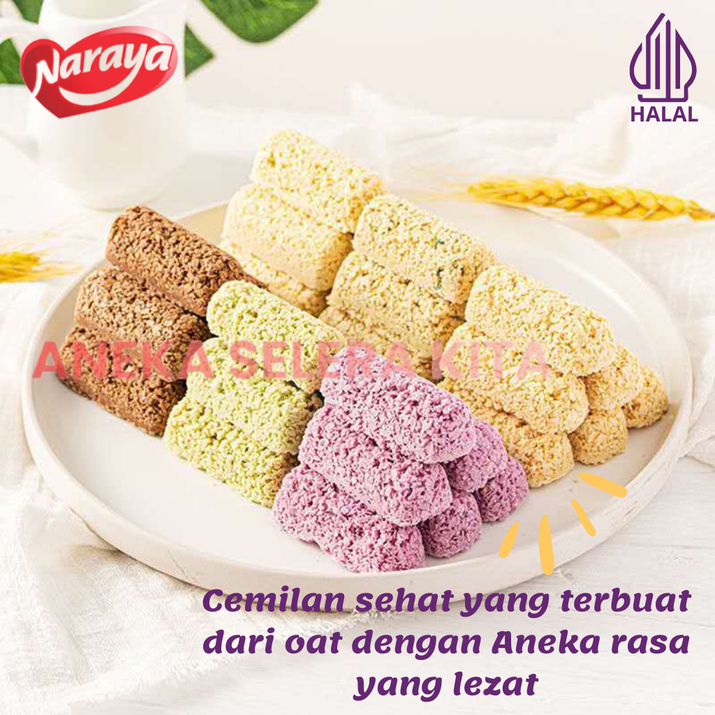 Jual Naraya Oat Choco Seral Granola Oat Rasa Original Chocolate Dan ...