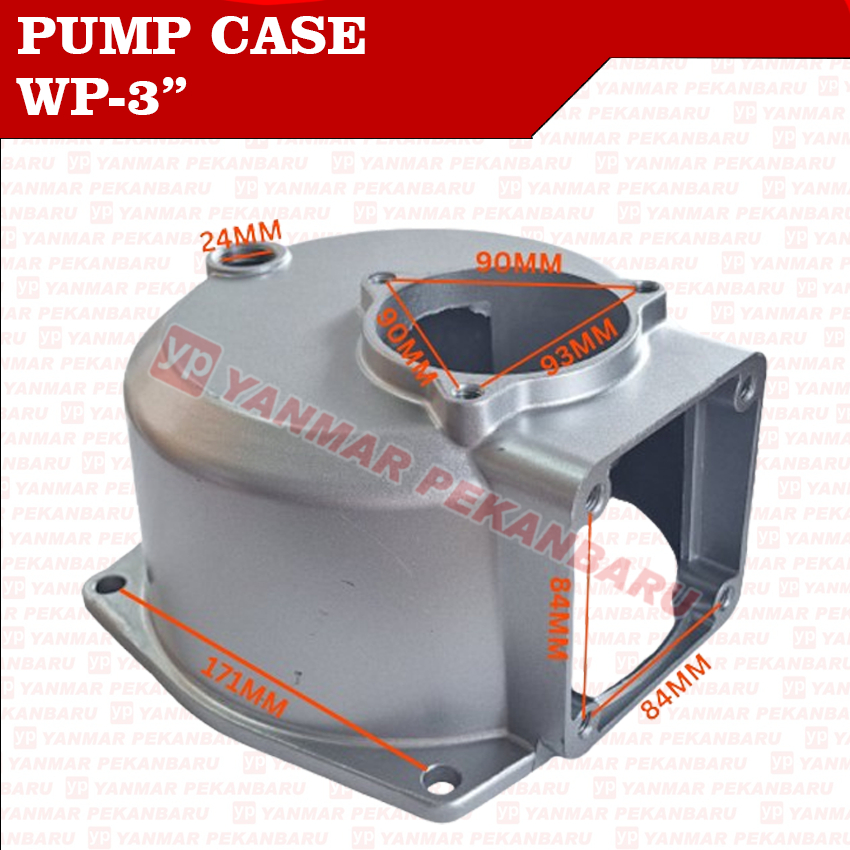 Jual WP30 WP80 Body Pump Case Tutup Bodi Mesin Pompa Air Alkon Irigasi ...