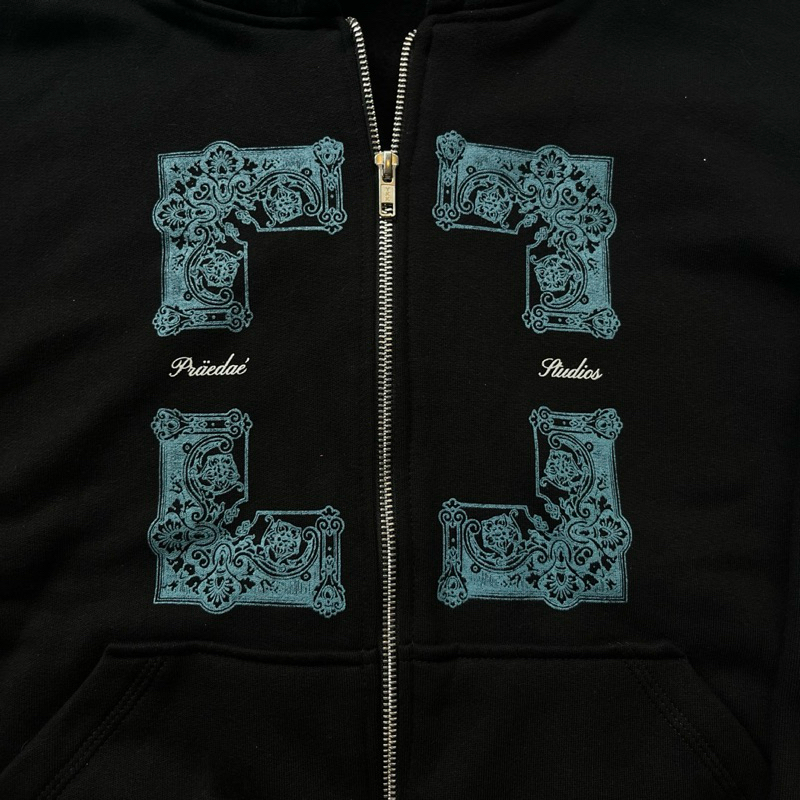 Jual Praedae Studio - Runes Zipper Hoodie | Shopee Indonesia