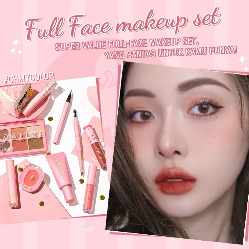 Jual PINKFLASH OhMyColor 1st Anniversary Makeup Beauty Sets The Hottest ...