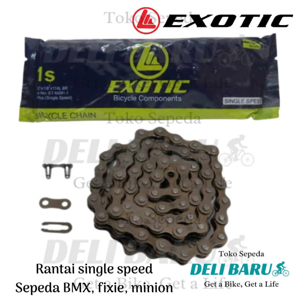 Jual Exotic Rantai single speed sepeda BMX fixie minion | Shopee Indonesia