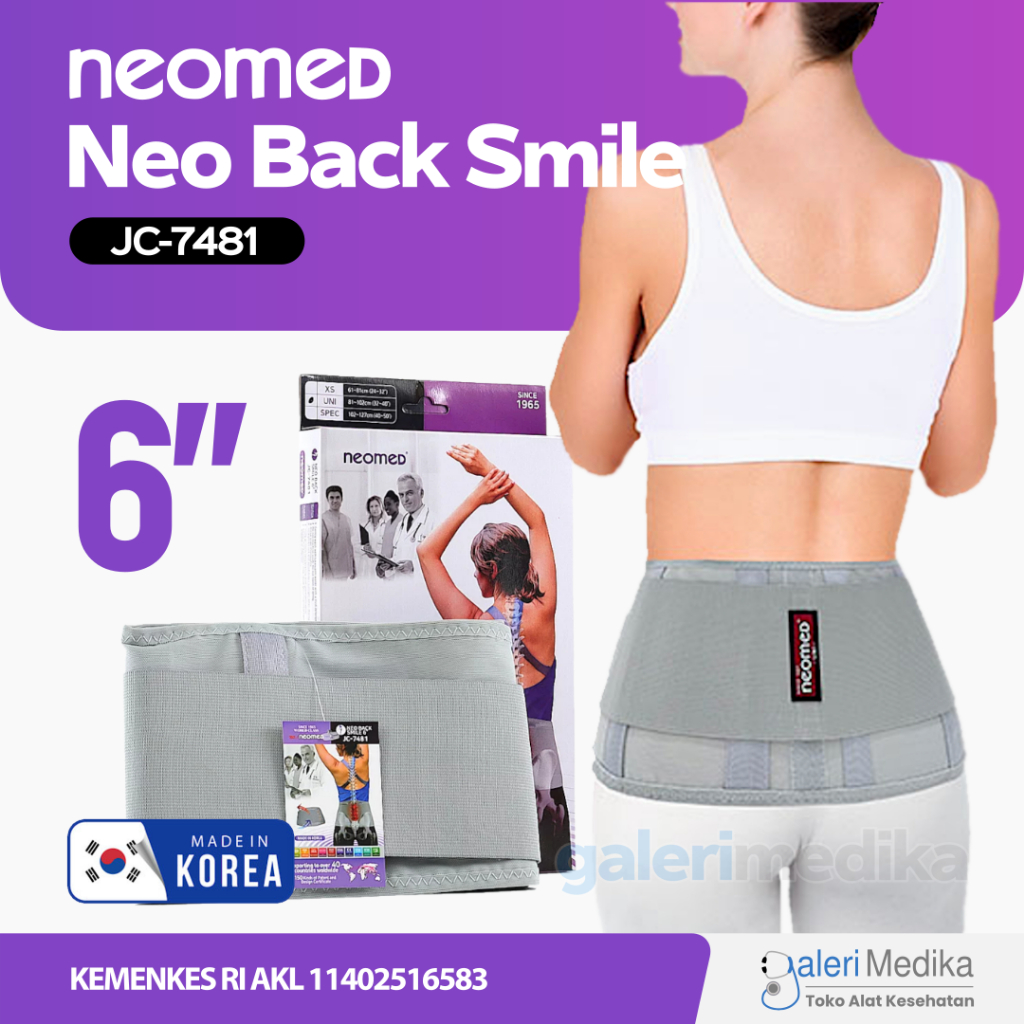 Jual Neomed Neo Back Smile JC-7481 - Penyangga Pinggang | Shopee Indonesia