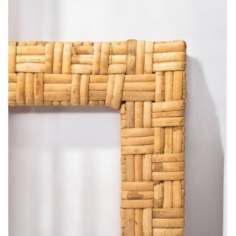 Jual Frame Foto Rotan alam estetik | Shopee Indonesia