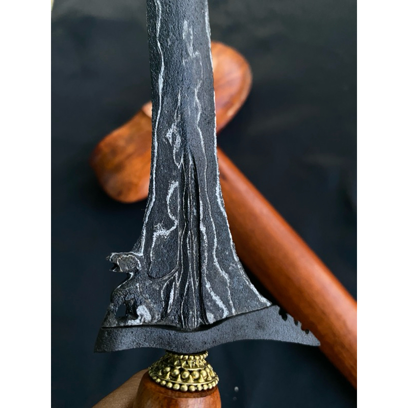 Jual Keris Singo Barong Patrem Ukuran 27cm | Shopee Indonesia