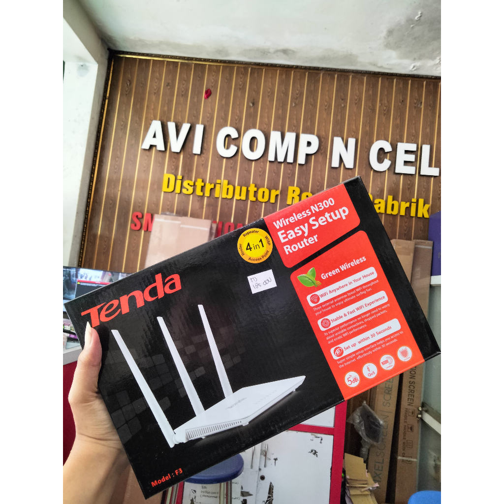 Jual ROUTER TENDA F3 300M | Shopee Indonesia