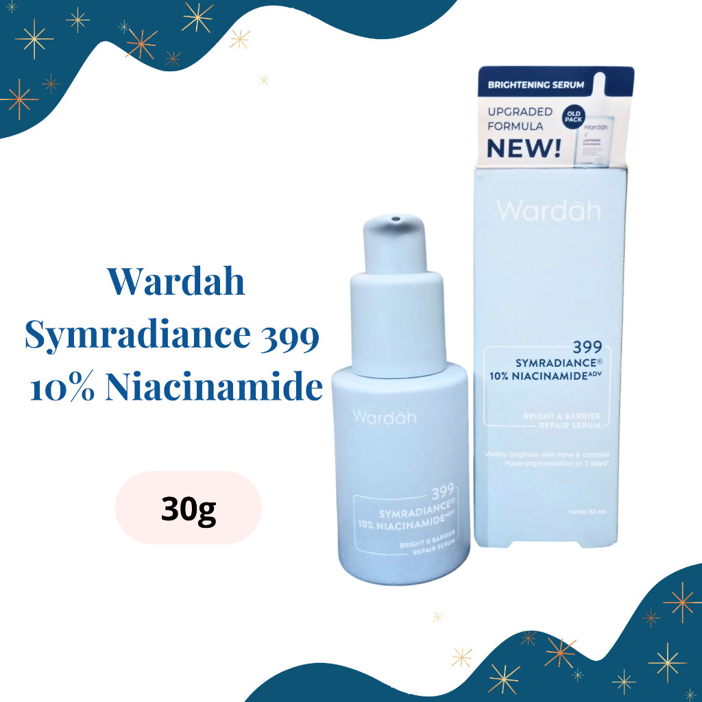 Jual Wardah Symradiance 399 Niacinamide Bright and Barrier Repair Serum ...