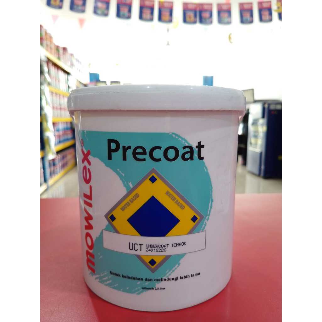 Jual MOWILEX PRECOAT UNDERCOAT WALL SEALER 2.5L | Shopee Indonesia
