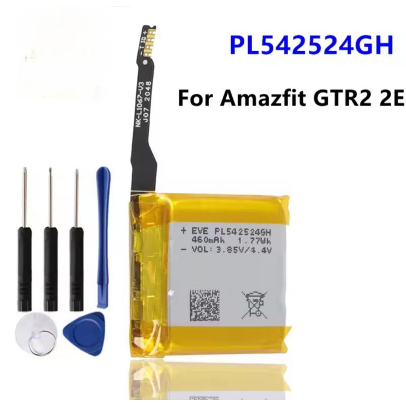 XDOU PL 582624 Batteria per Huami AMAZF GTS GTR 2 3 4 T-rex Verge A1805 A1602 A1914 A1928 A2010 PL 382222 GH 42mm Mini Le Pro  509