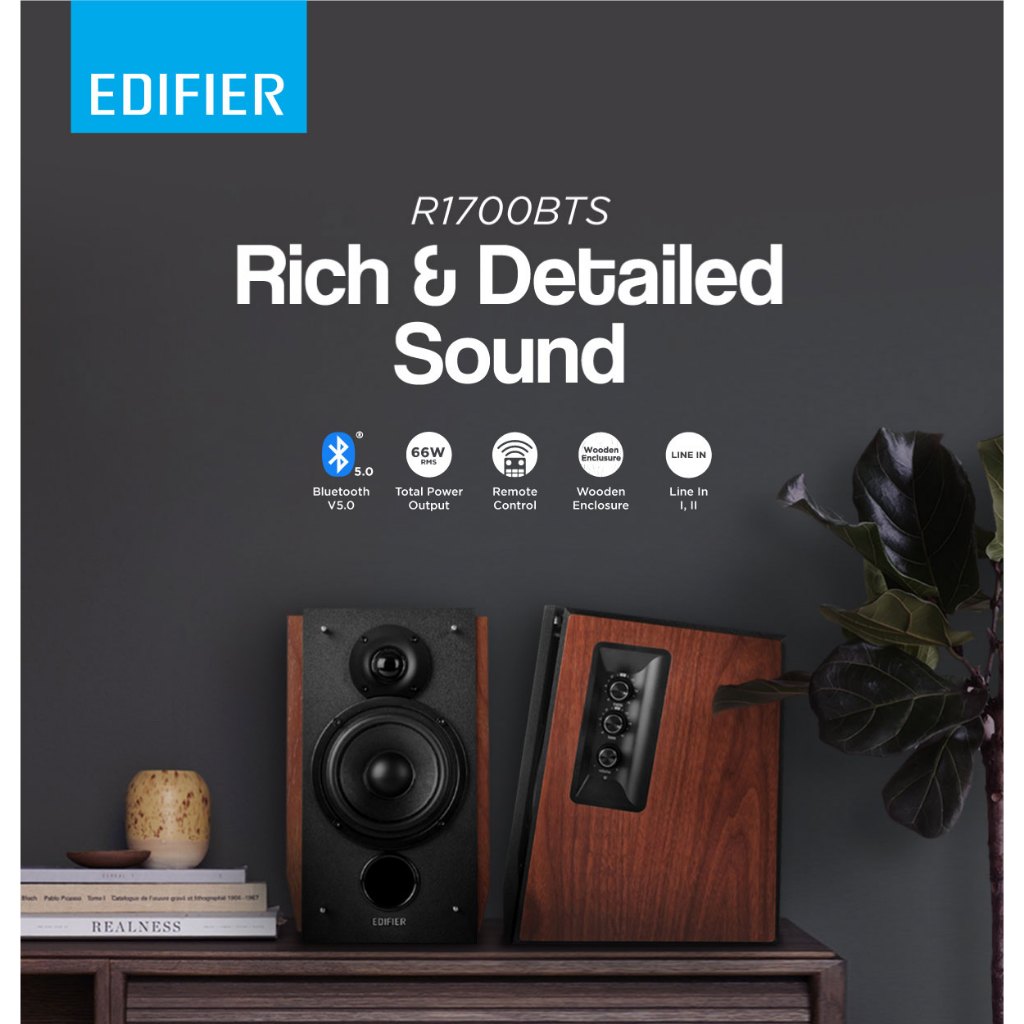 Jual EDIFIER R1700BTs 2.0 Active BookShelf Speaker | Shopee Indonesia