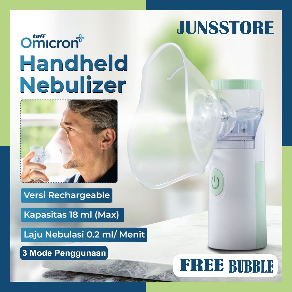 Jual Nebulizer Alat Uap Bantu Pernafasan Asma Inhalasi Terapi ...