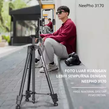 Neepho 3170 Tripod Multifungsi Photography Kamera Cellphone DSLR