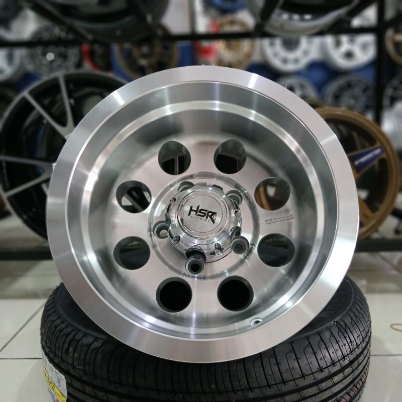 Jual velg hsr ring 15 lebar 10 HSR duffy r15 bisa buat vitara katana ...