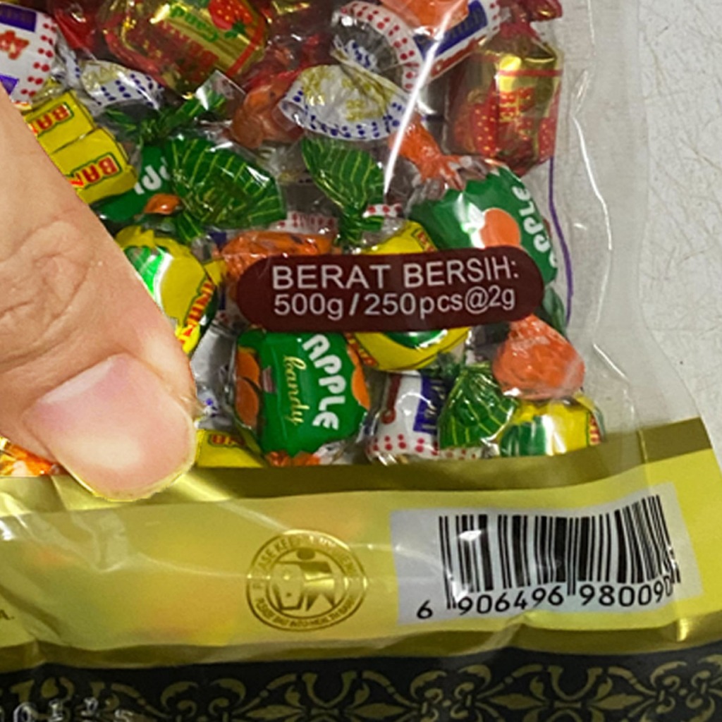 Jual Xiaomimi Permen Aneka Rasa Buah 500gr Isi 250pcs Assorted Candy ...