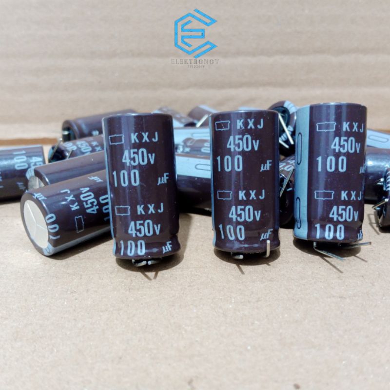 2 X 100&micro;F 100uF 400V 105 &deg; Snap In RM10 Elko Kondensator Capa TEAPO E-Cap 2pcs E