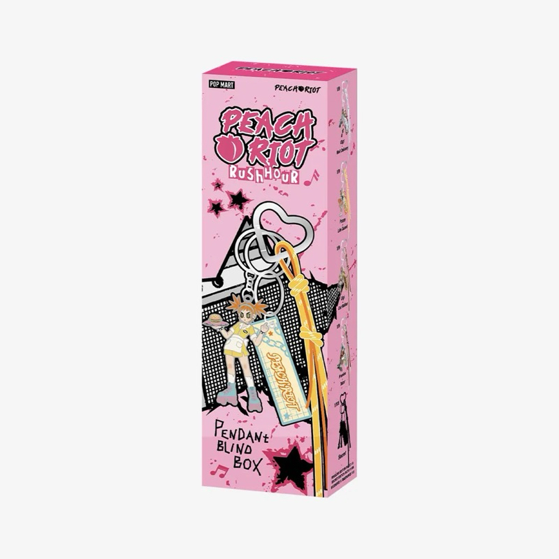 Jual Peach Riot Rush Hour Series Pendant Blind Box POP MART | Shopee ...