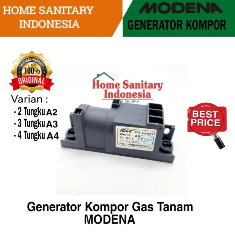 Jual HSI | Sparepart MODENA Ignition Device Generator A2, A3, A4 Kompor ...