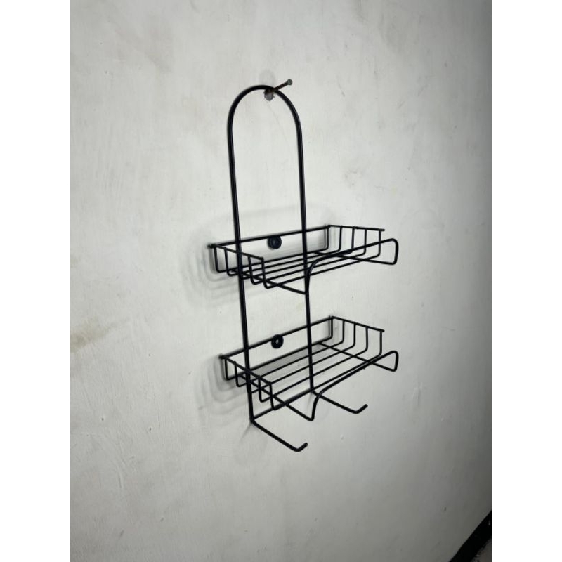 Jual RAK OVAL HITAM/RAK SAMPO | Shopee Indonesia