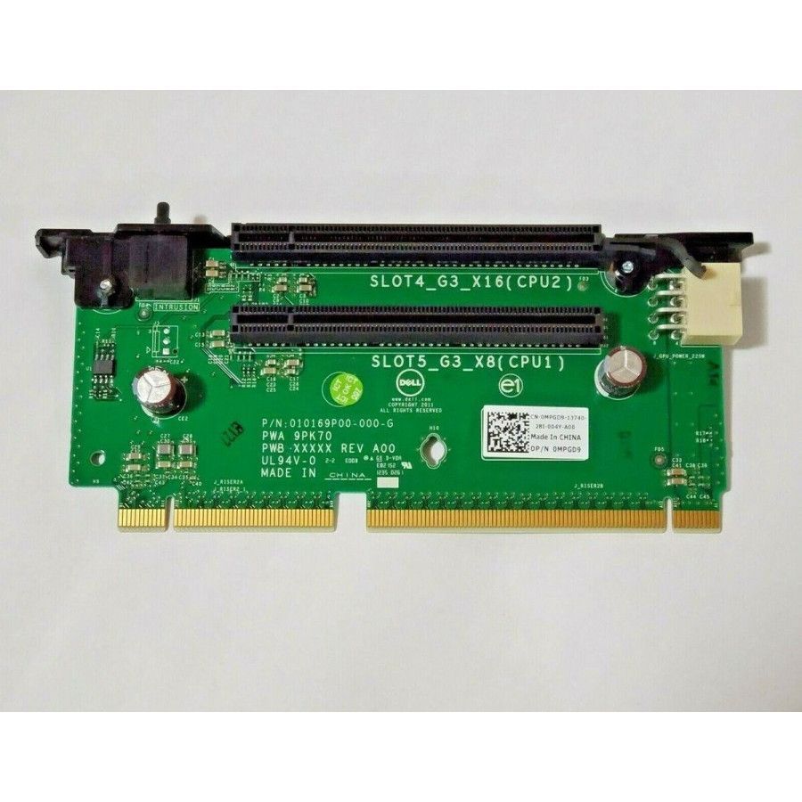 Jual Riser Card Dell PowerEdge R720 2x PCi-e Server 0MPGD9 MPGD9 ...