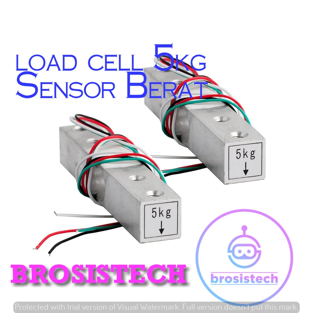 Jual Load Cell Bar 5KG Sensor Berat Batang Timbangan Digital Weight 5 ...