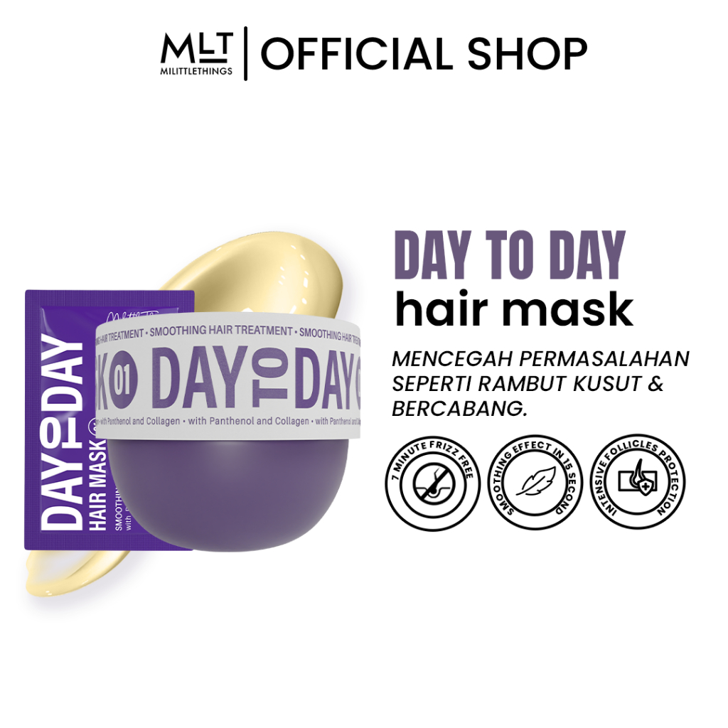 Jual Milittle Things Day To Day Smoothing Hair Treatment - Hair Mask ...