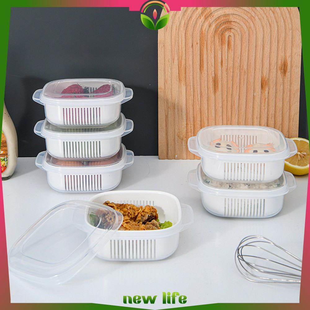 Jual Kotak Penyimpanan Makanan Dengan Tutup Serbaguna / Toples Saringan ...