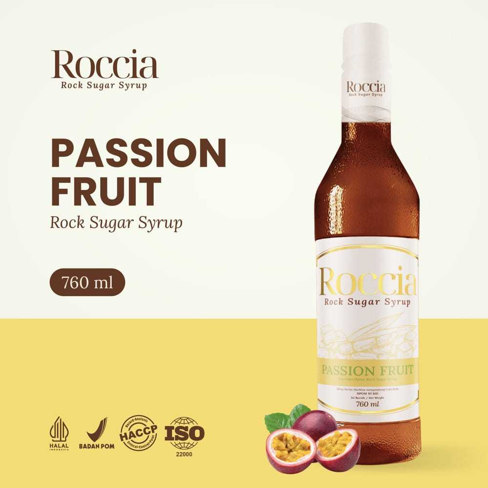 Jual Roccia Rock Sugar Syrup Passion Fruit - Syrup Gula Batu Rasa ...
