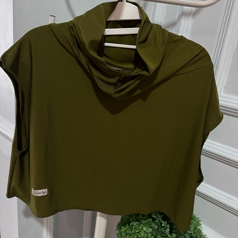 Hijab Rompi Instan Khanisa Outer Sport Nonped Jersey Premium - foto 5