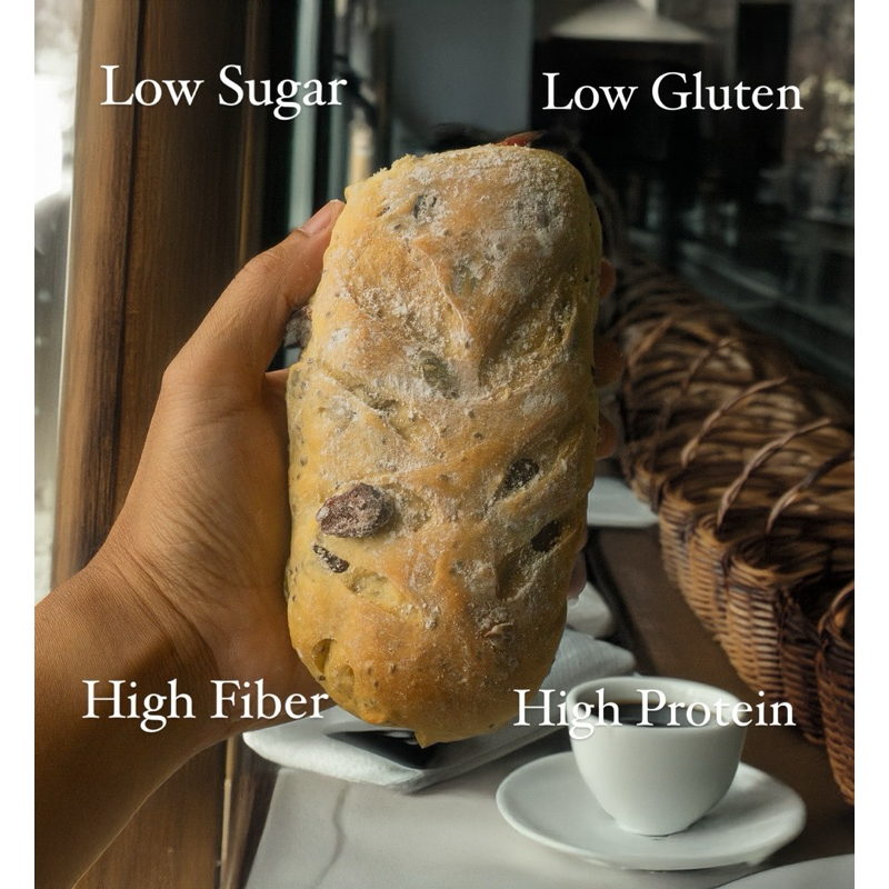 Jual Roti Sehat Sourdough Paket Family Rasa Cranberry Cheese Choco dan ...