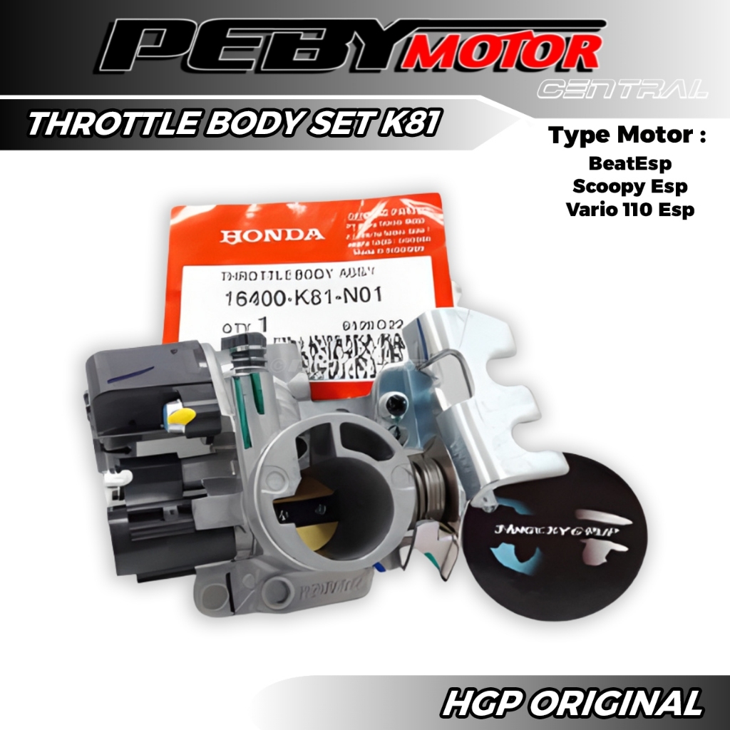Jual Throttle Body Set TB Beat Scoopy Vario 110 Esp ORIGINAL Resmi HGP ...